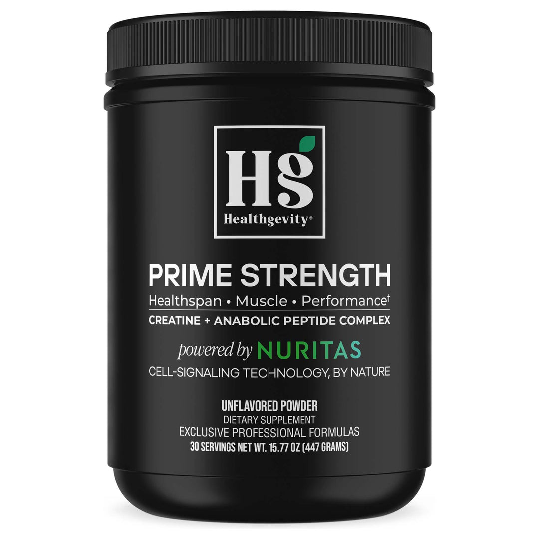 Healthgevity Prime Strength - Unflavored Powder 30 Servings