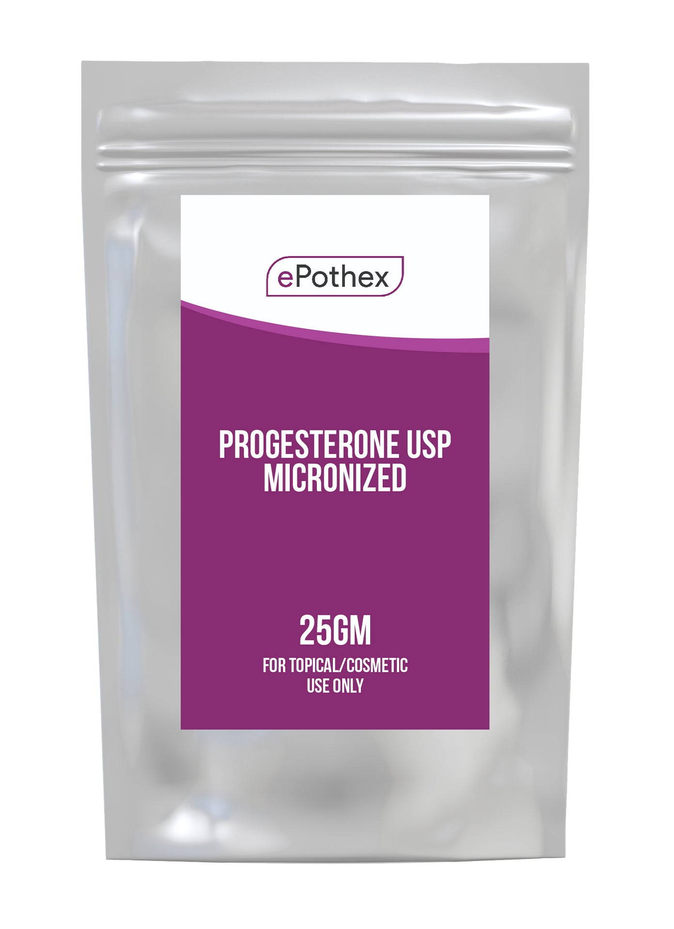 Progesterone Powder USP - Bioidentical Micronized 25g - ePothex