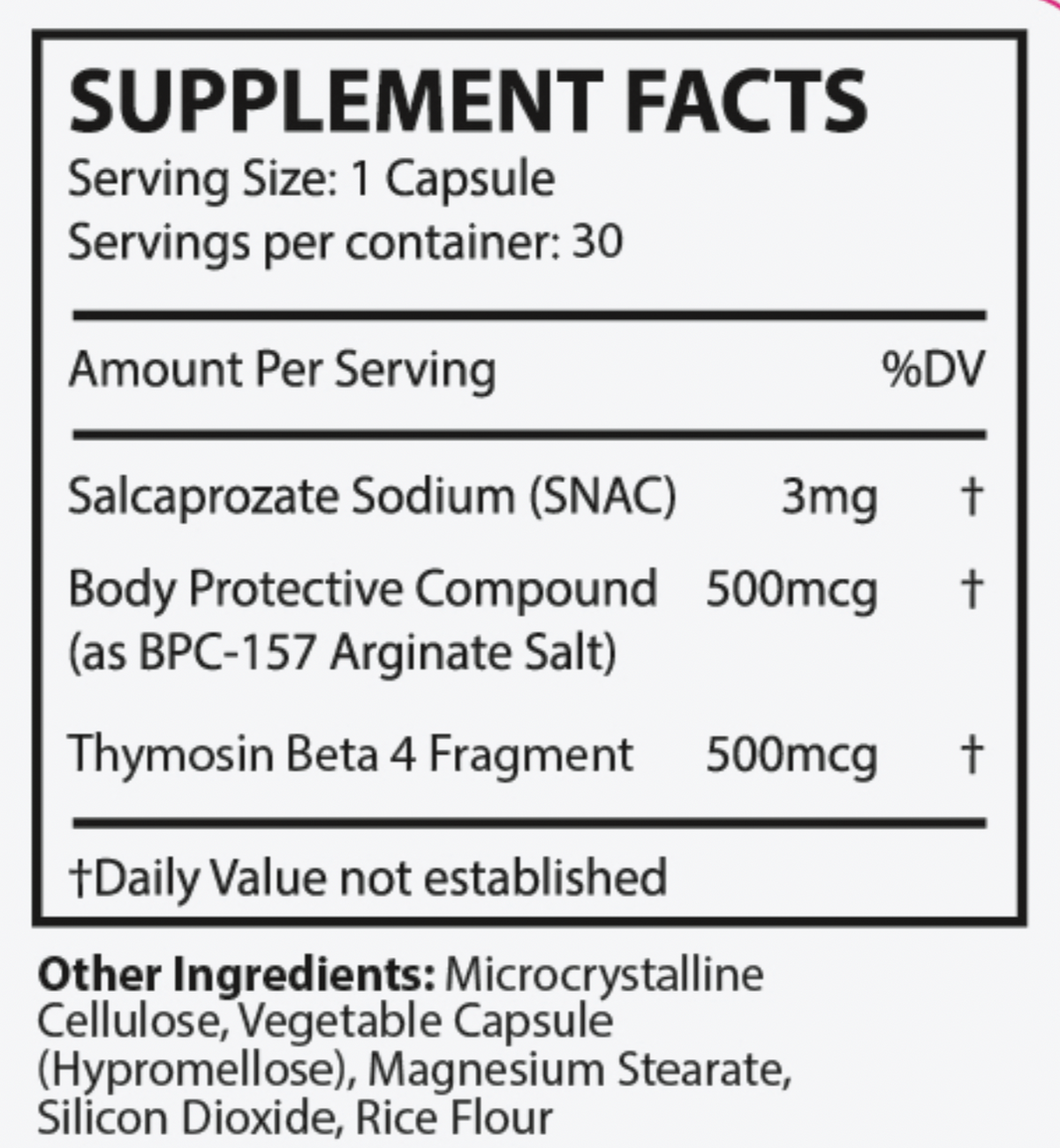 nuBioAge Regenatides - 30 Capsules