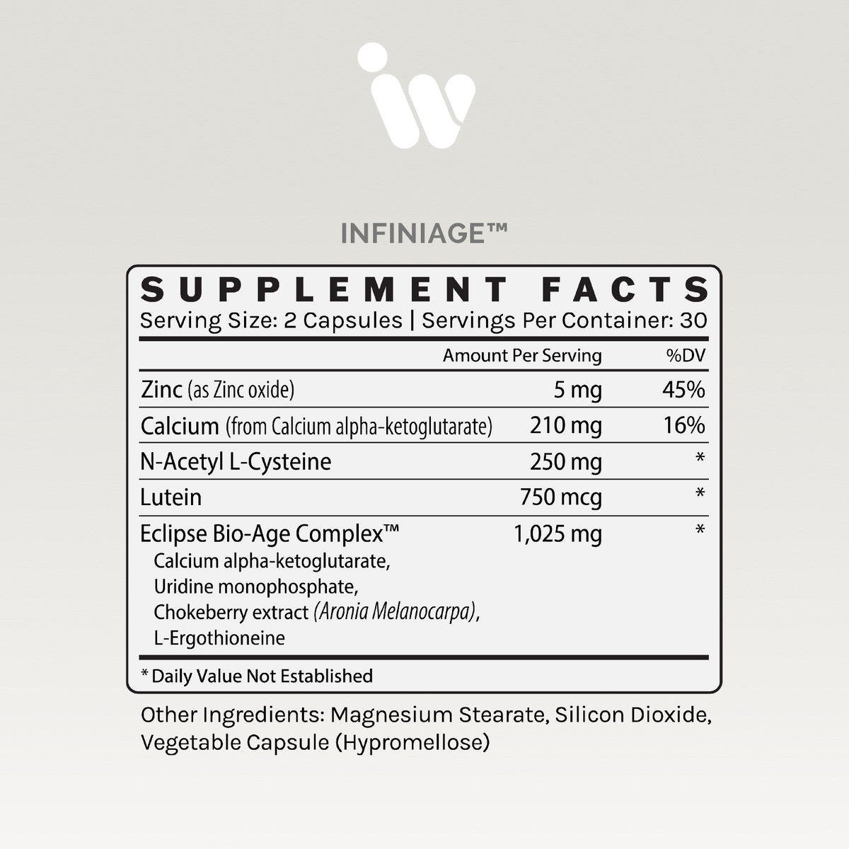Infiniwell InfiniAge - 60 Capsules