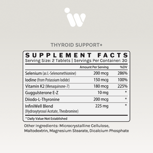 Infiniwell Thyroid Support+ - 60 Tablets