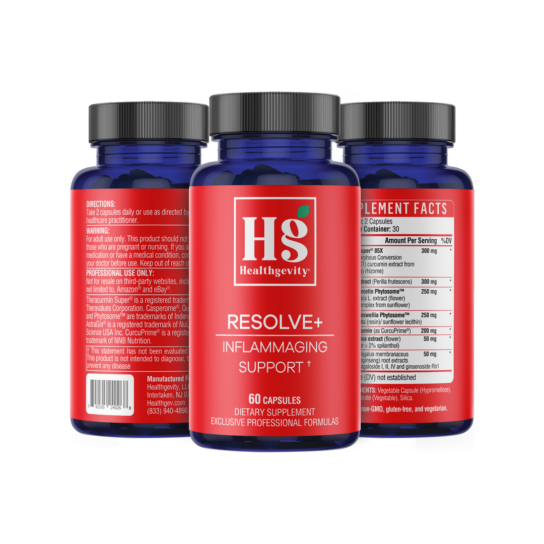 Healthgevity Resolve+ - 60 Capsules - ePothex