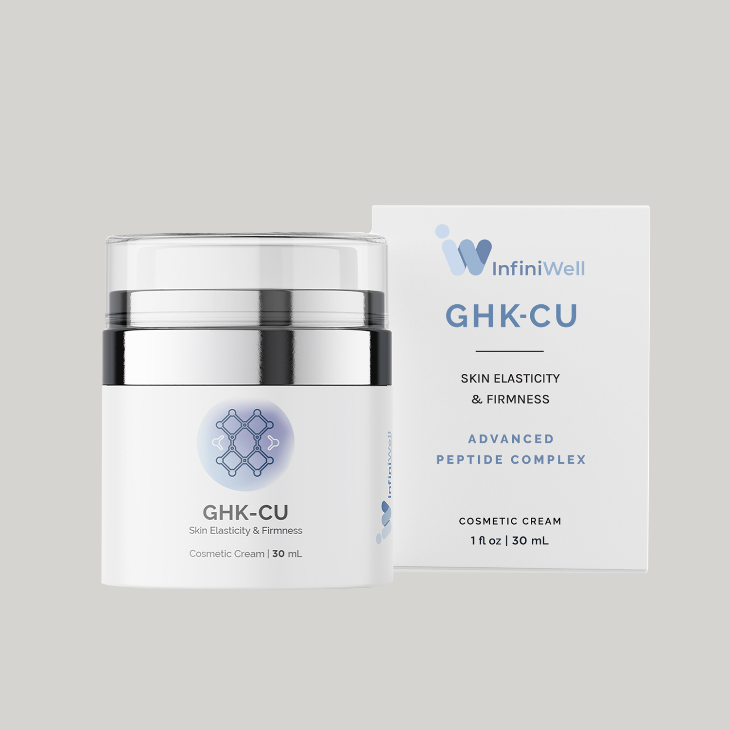 ghk-cu skin eleasticity Infiniwell - 30ml - Cosmetic Cream Buy 10ML BPC-157 Nasal 602 Branding:Sample