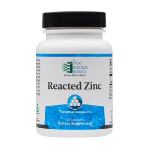 Reacted Zinc 60ct - Ortho Molecular Products - ePothex