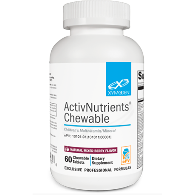 Xymogen ActivNutrients Chewable Mixed Berry - ePothex