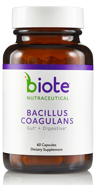 Biote Bacillus Coagulans Probiotic - 60 Capsules - ePothex