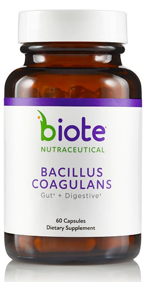 Biote Bacillus Coagulans Probiotic - 60 Capsules - ePothex