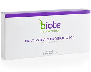 Biote Multi-Strain Probiotic 20B - 30 Capsules - ePothex