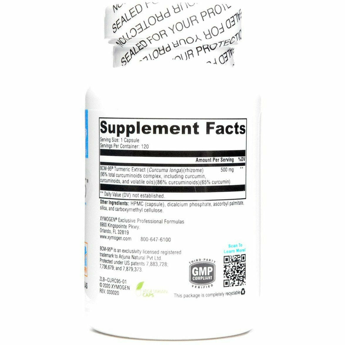 Xymogen CurcuPlex95 ePothex