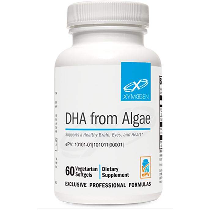 Xymogen DHA from Algae 60 Softgels