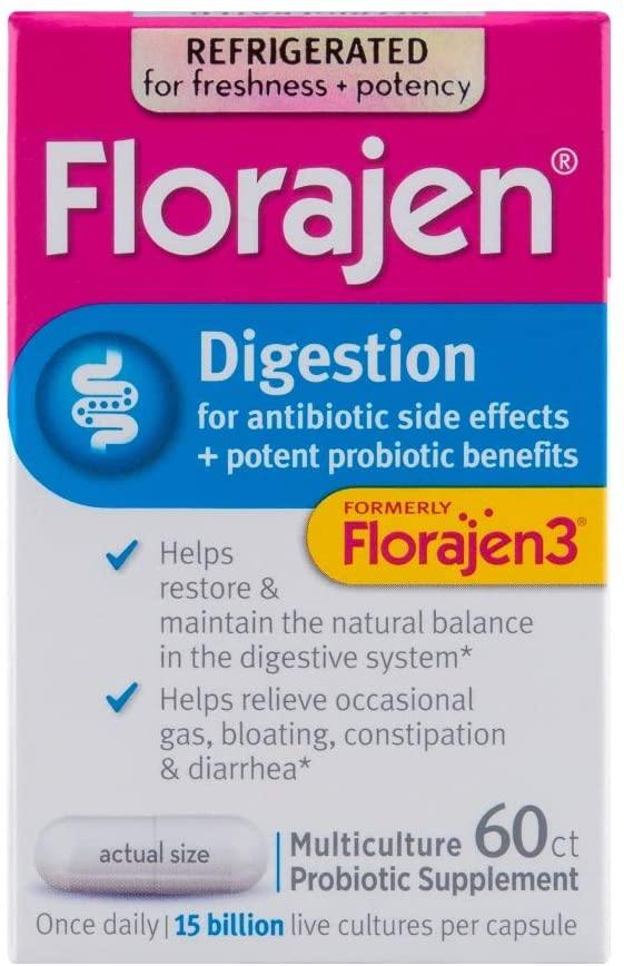 Florajen Digestion 60ct - (Formerly Florajen 3) - ePothex