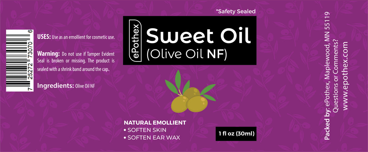 Sweet oil with Dropper - 30ml - ePothex - ePothex