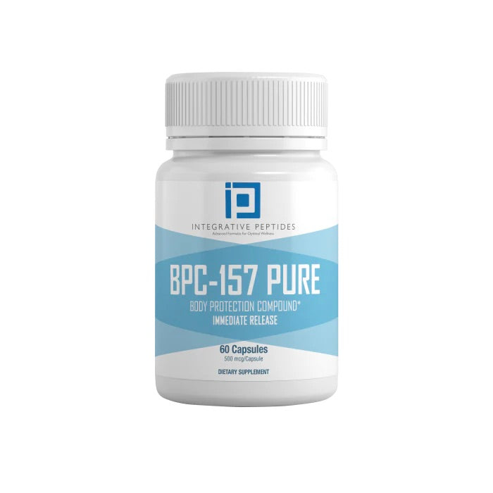 Integrative Peptides BPC-157 Pure - Body Protection Compound - 500mg - 60 Capsules - ePothex