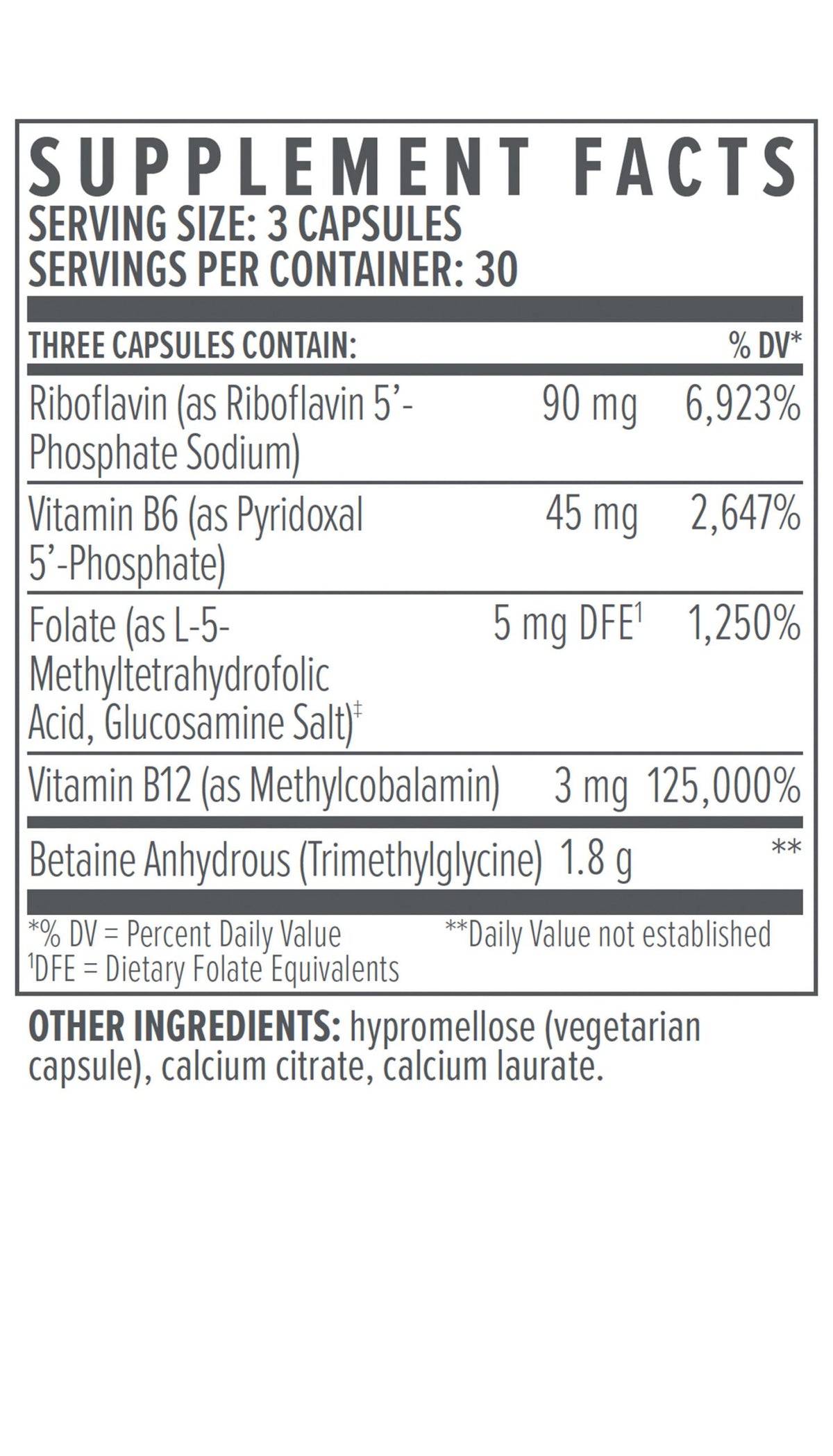 Biote Methyl Factors Plus - 90 capsules