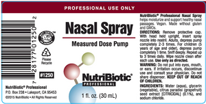 NutriBiotic - Citricidal Nasal Spray - 1 fl oz (30ml) - ePothex