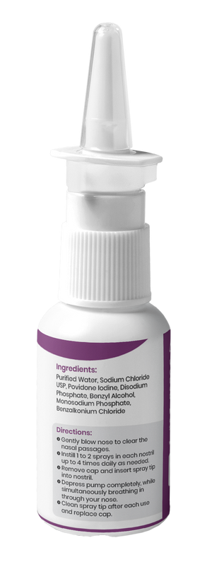 Povidone Iodine Nasal Spray - 30ml - ePothex - ePothex