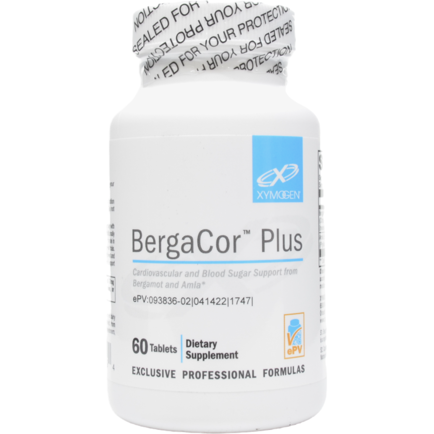 Xymogen BergaCor Plus 60 Tablets