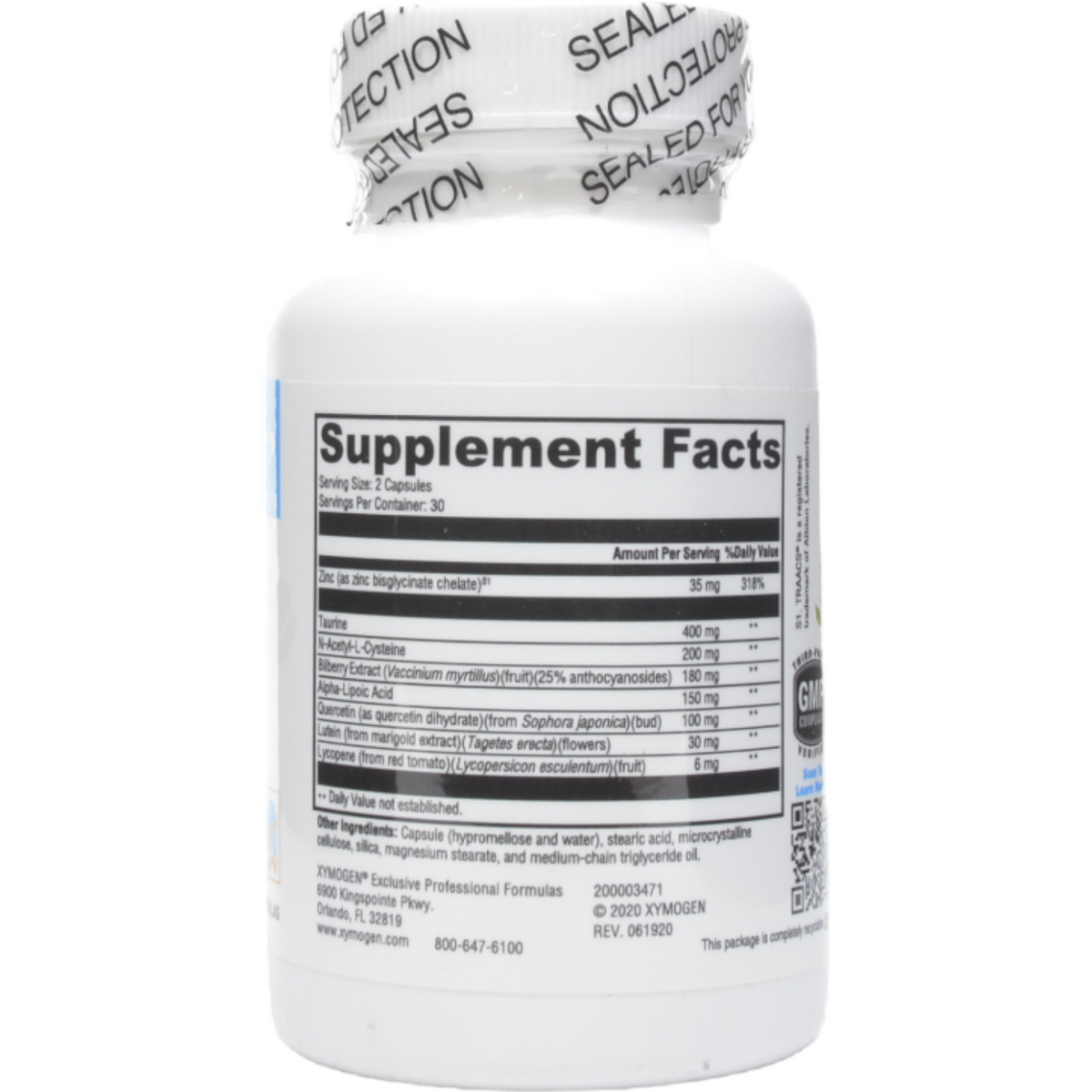 Xymogen I-Sight 60 Capsules