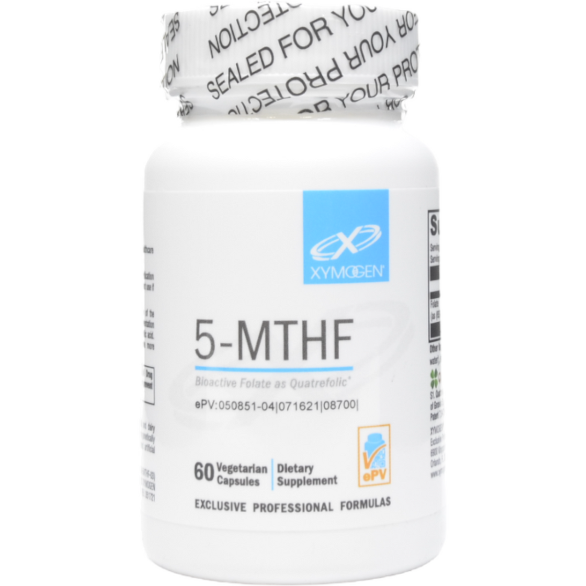 Xymogen 5-MTHF 60 Capsules - ePothex