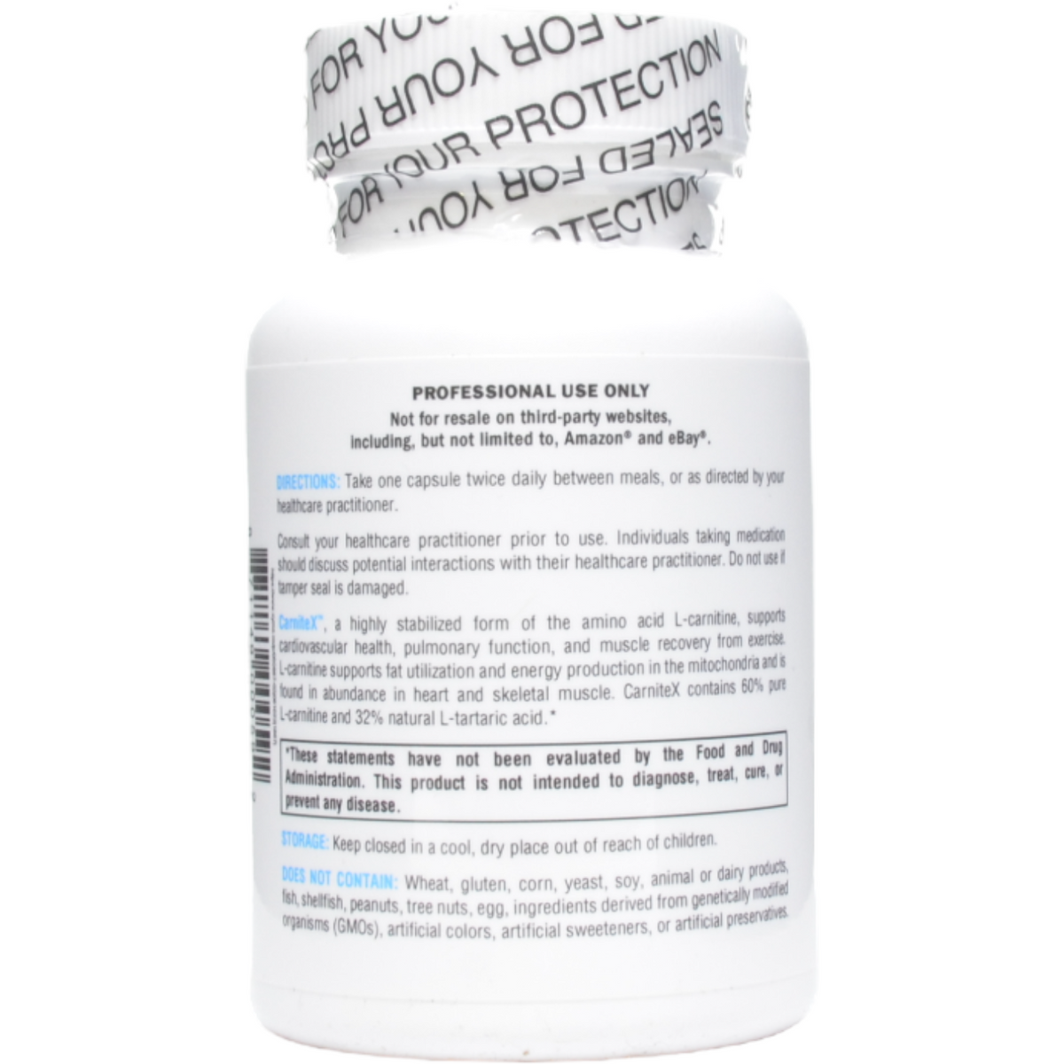 Xymogen CarniteX 60 Capsules