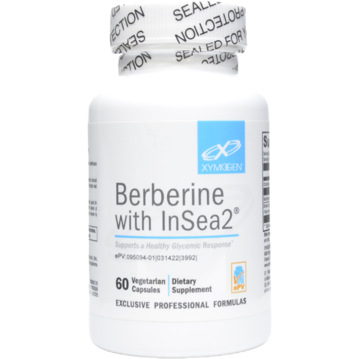 Xymogen Berberine with InSea2 60 Capsules