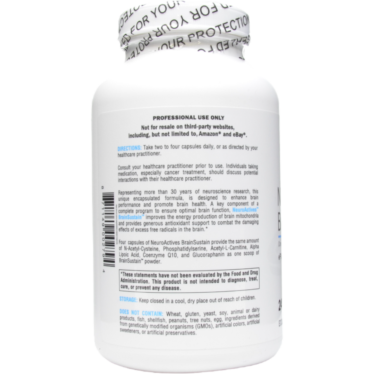 Xymogen NeuroActives BrainSustain - ePothex