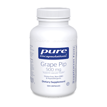 Pure Encapsulations Grape Pip 500mg - 120ct - ePothex