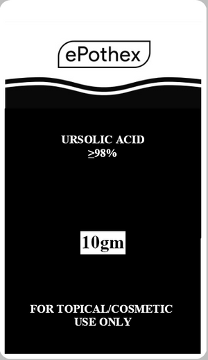 Ursolic Acid Powder 98%+ - Lean Muscle Optimizer - 10g - ePothex