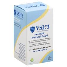 VSL#3 60ct Capsules - Alfasigma USA - Refrigerated Probiotic with 112.5 Billion CFU per Capsule - ePothex