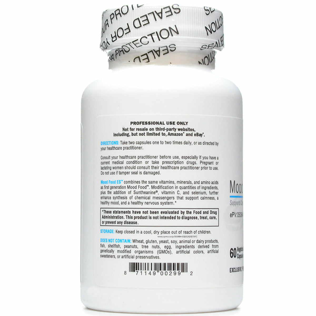 Xymogen Mood Food ES - ePothex