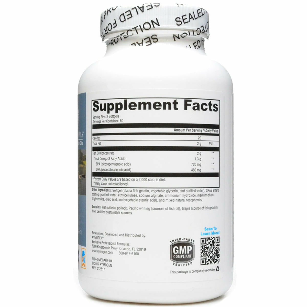 Xymogen OmegaPure 600 EC - ePothex