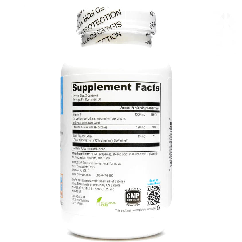 Xymogen Xcellent C 120 Capsules - ePothex