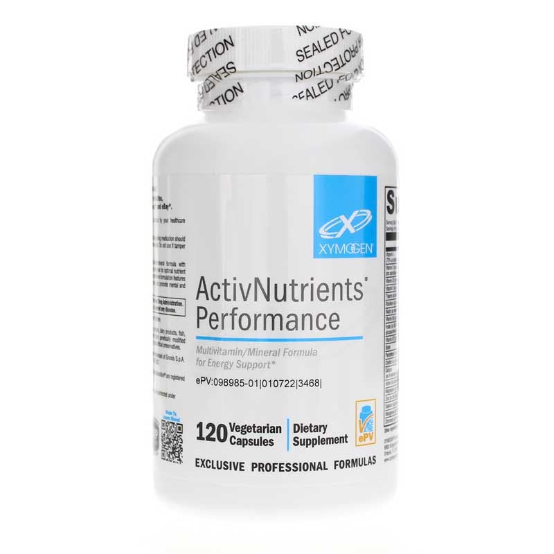 Xymogen ActivNutrients Performance - 120 Capsules - ePothex