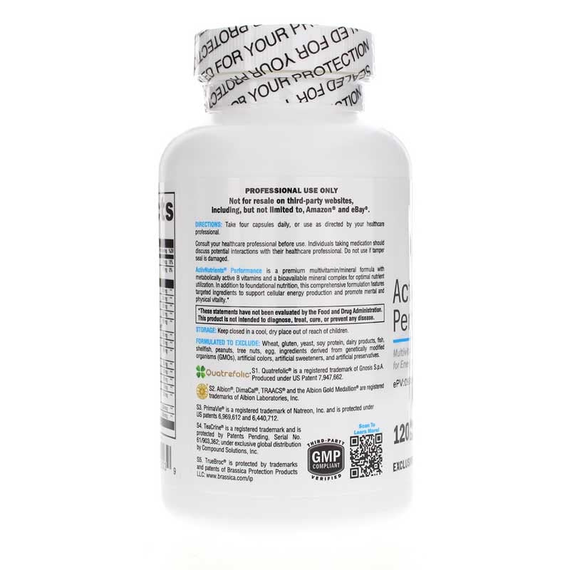 Xymogen ActivNutrients Performance - 120 Capsules - ePothex