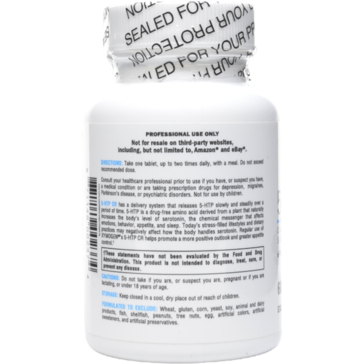 Xymogen 5-HTP CR 60 Tablets - ePothex