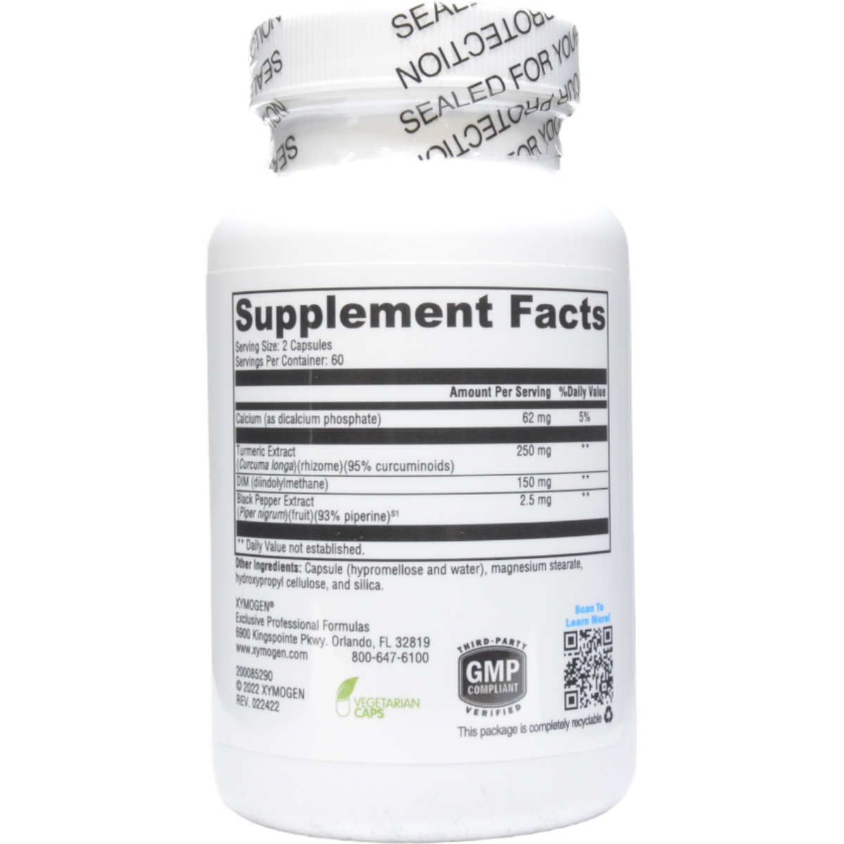 Xymogen DIMension 3 120 capsules- ePothex