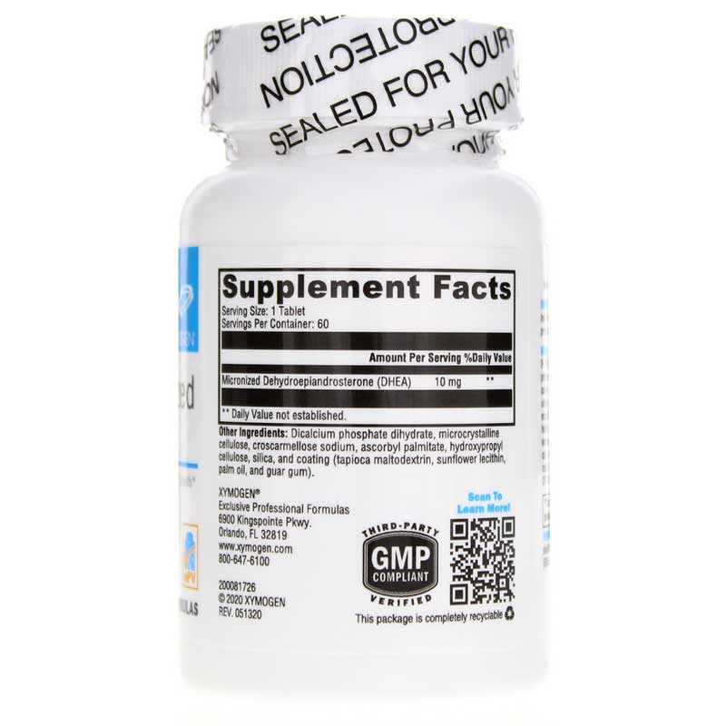 Xymogen DHEA Micronized 10mg 60 Tablets