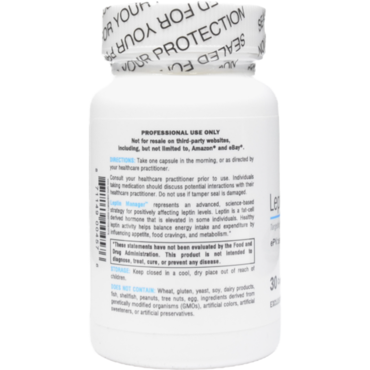 Xymogen Leptin Manager 30 Capsules - ePothex