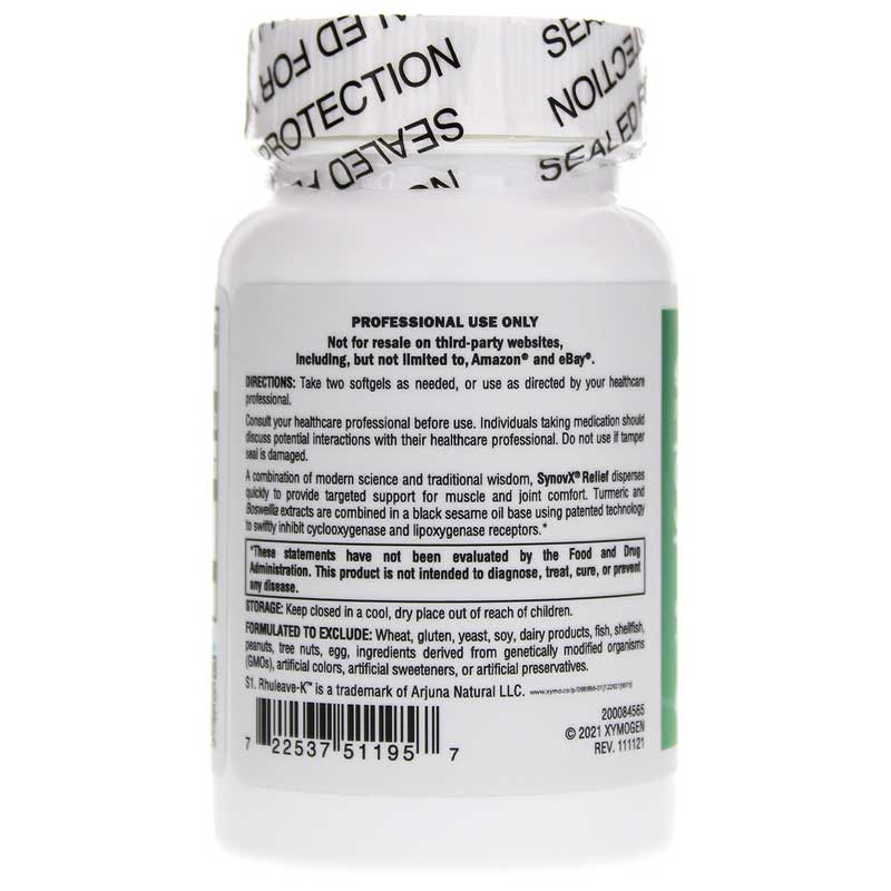 Xymogen SynovX Relief - ePothex